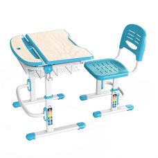 Детский комплект мебели парта+стул Sundays C302-B голубой